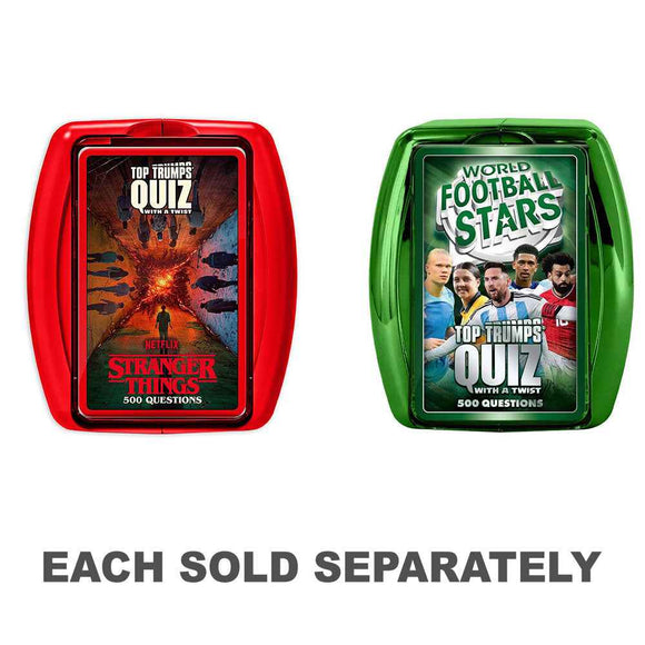 Top Trumps Quiz Card Game