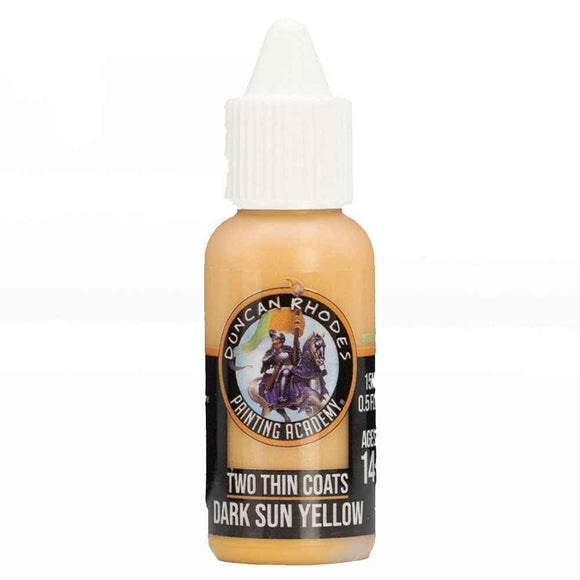 Two Thin Coats Acrylic Paint 15mL (Yellow)