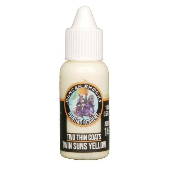 Two Thin Coats Acrylic Paint 15mL (Yellow)