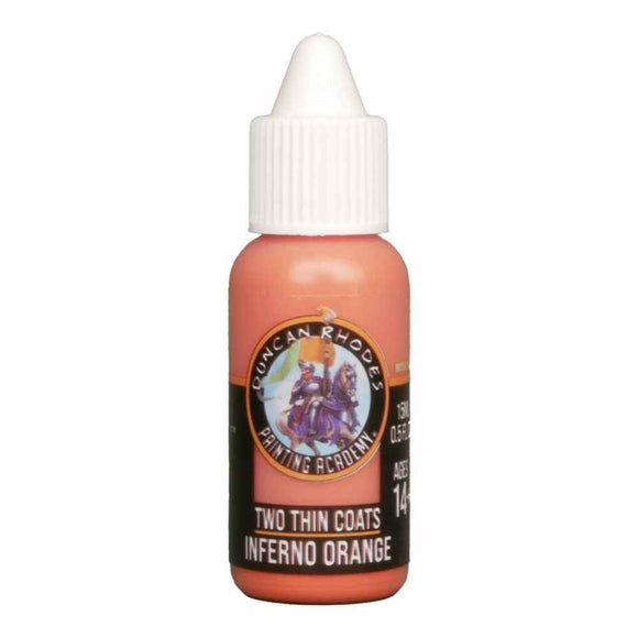 Two Thin Coats Acrylic Paint 15mL (Orange)