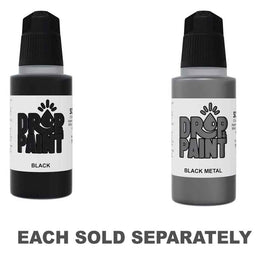Scale 75 Drop and Paints Acrylic Paint 17mL (Black)