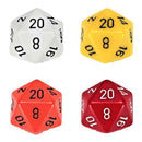 CHX Opaque D20 Dice 34mm