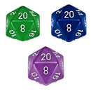 CHX Opaque D20 Dice 34mm