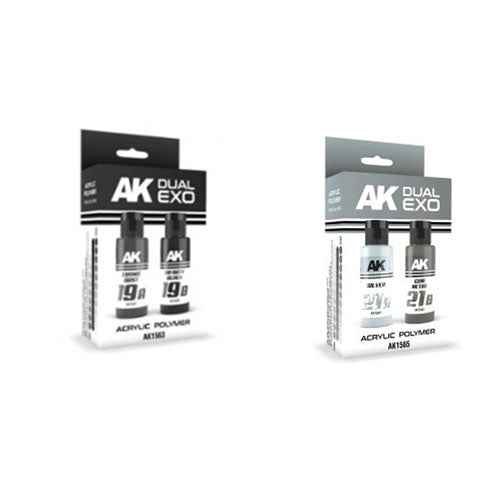 AK Interactive Double Exo Series Paint Set
