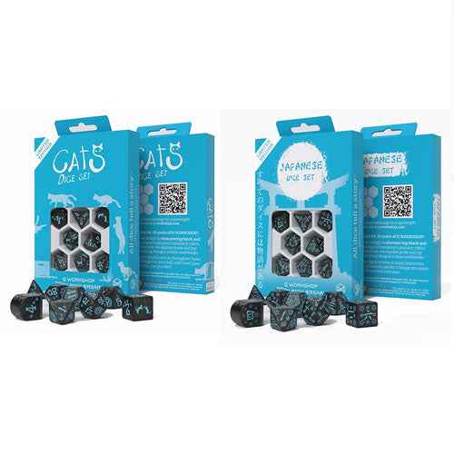 Q Workshop 20 Year Edition Dice Set (Pack of 7)