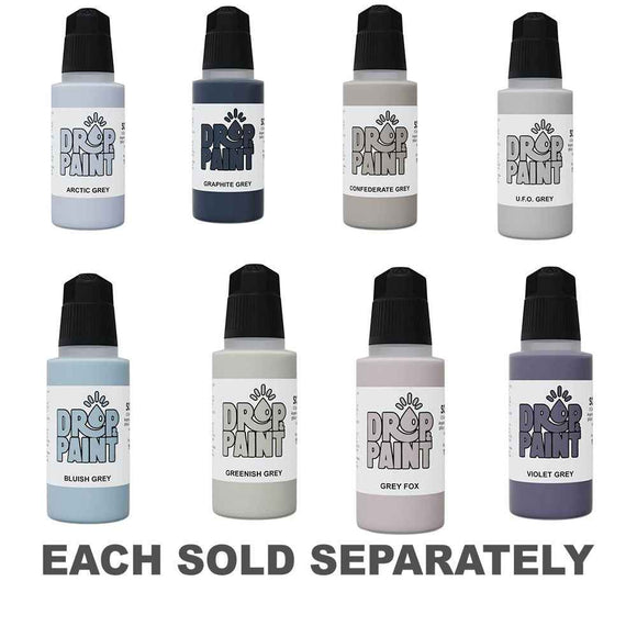 Scale 75 Drop and Paints Acrylic Paint 17mL (Grey)