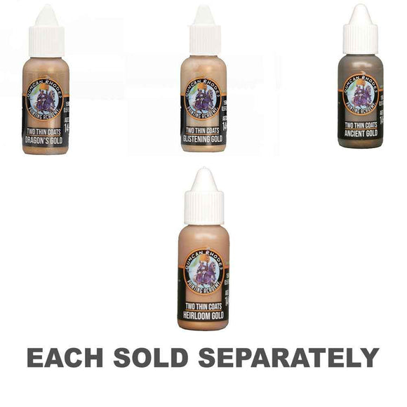 Two Thin Coats Acrylic Paint 15mL (Gold)