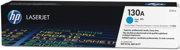 HP 130A original Toner cartridge CF351A cyan standard capacity 1.000 pages 1-pack