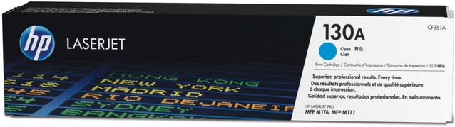 HP 130A original Toner cartridge CF351A cyan standard capacity 1.000 pages 1-pack
