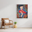 Betty Boop Rouge impression de l'œuvre originale de Vincent STREIFF