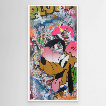 Pluto reproduction officielle sur toile de l'œuvre