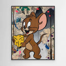Jerry impression sur toile de l'œuvre originale