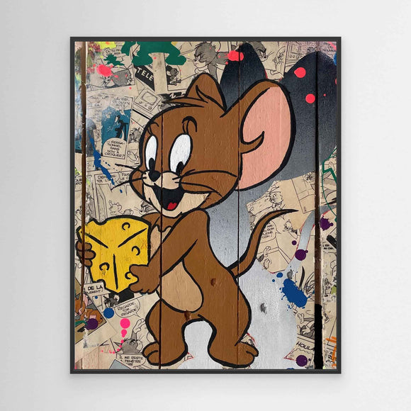 Jerry impression sur toile de l'œuvre originale