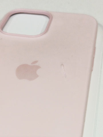 Ecost Customer Return Apple Silicon Case with MagSafe (for iPhone 13 Pro Max) - Lime Pink