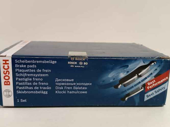 Ecost customer return Bosch BP1506 Brake Pads Front Axle ECER90 Certification Four Brake Pads per