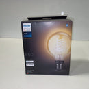Ecost customer return Philips Lighting Hue White filament G93 light bulb with attached fl