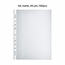 AD Class PUNCHED POCKET Orange Peel A4 40 micr., pouch 100 pcs-2