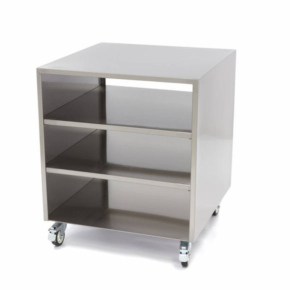 Table en acier inoxydable pour placer les machines 60x60cm - clicktofournisseur.com