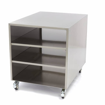 Table en acier inoxydable pour placer les machines 60x80cm - clicktofournisseur.com