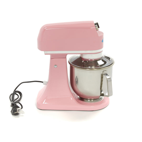 Batteur Melangeur Planetaire 7L Rose pastel - clicktofournisseur.com