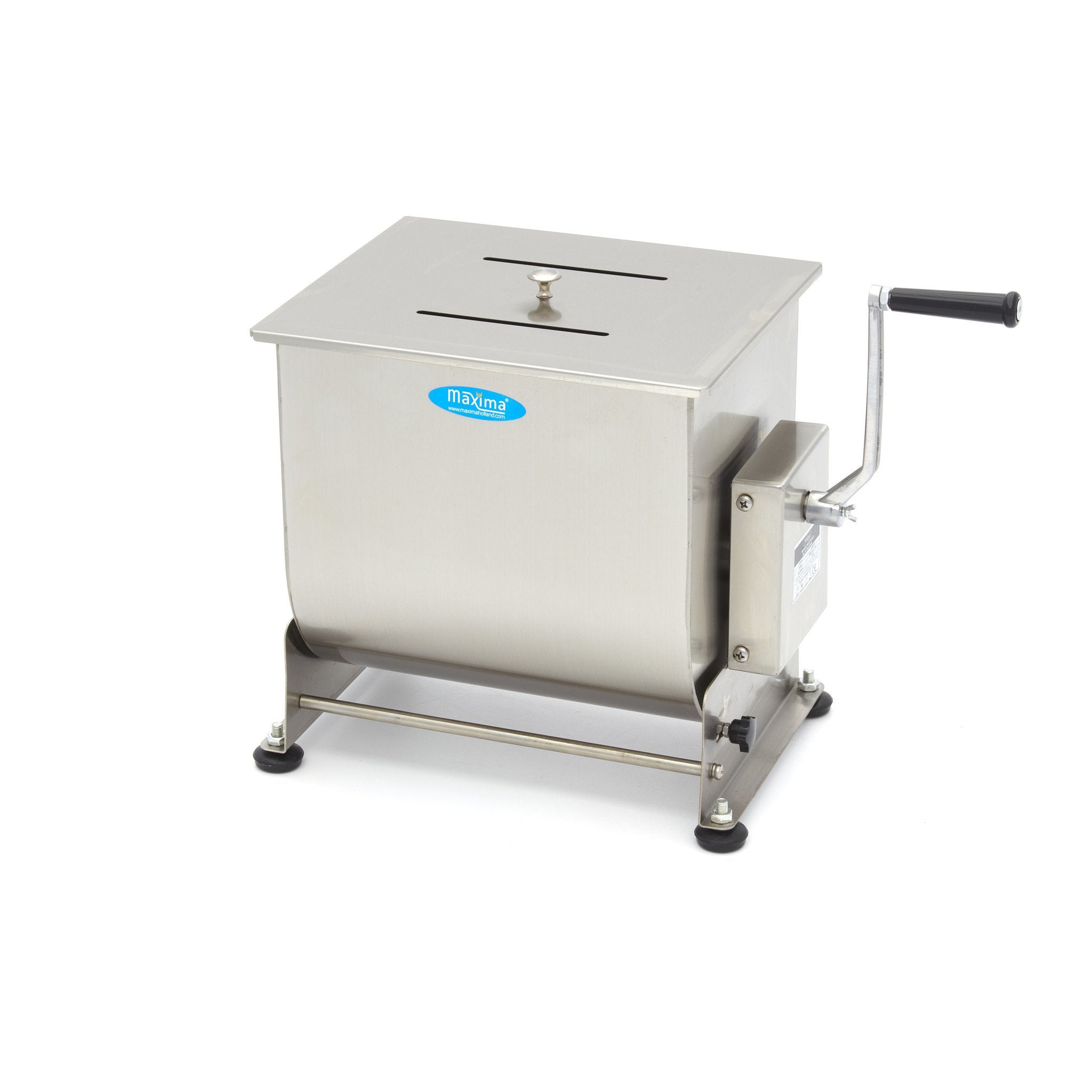 Mélangeur Boucherie Manuel 30 L - Capacité 25 kg - Cuve Inclinable - clicktofournisseur.com