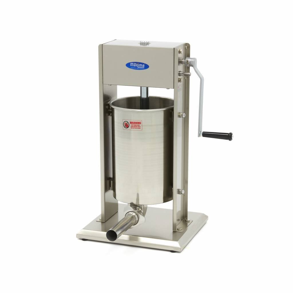 Remplissage de Saucisse 12L - Vertical - Inox - 4 Tubes de Remplissage - clicktofournisseur.com