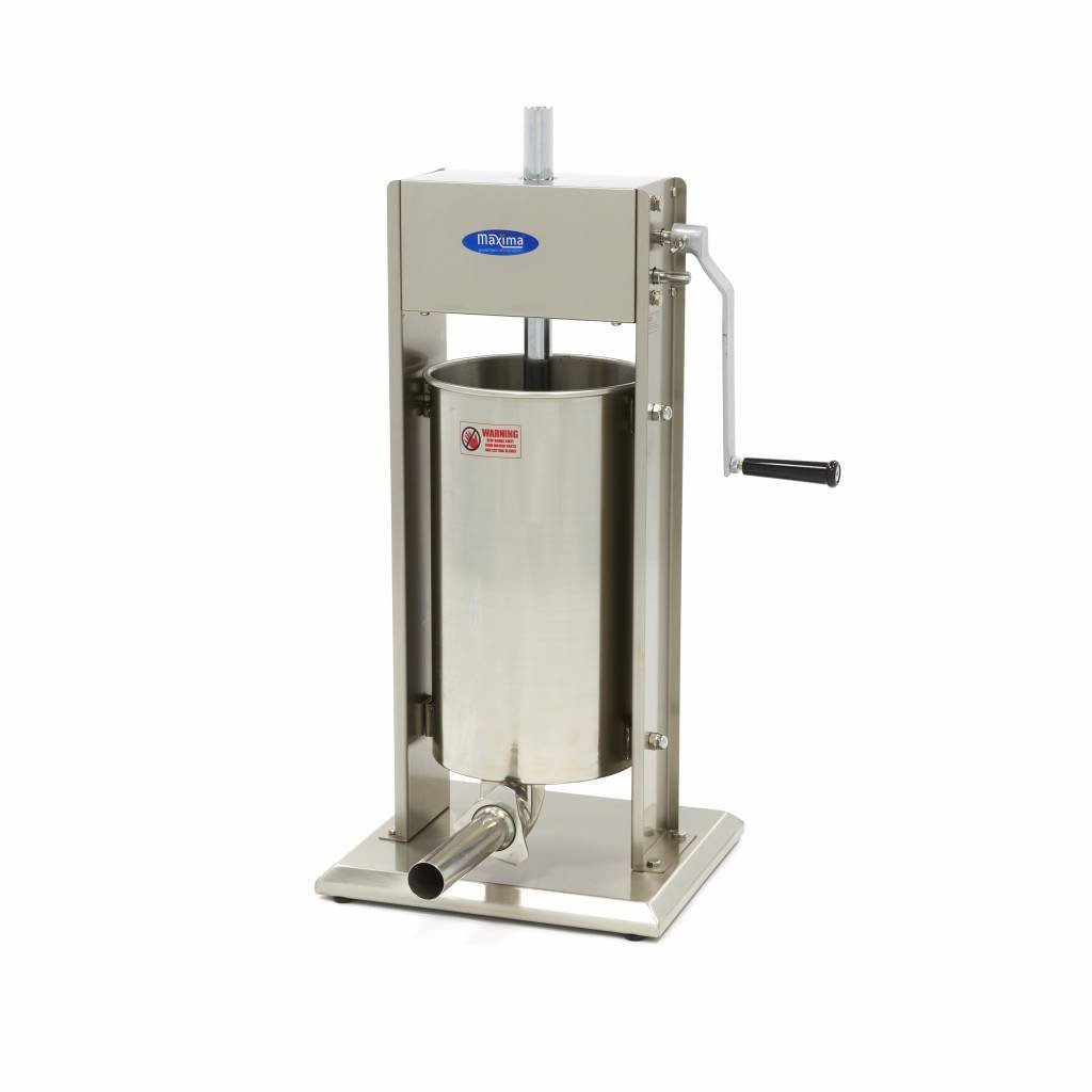 Remplissage de Saucisse 15L - Vertical - Inox - 4 Tubes - clicktofournisseur.com