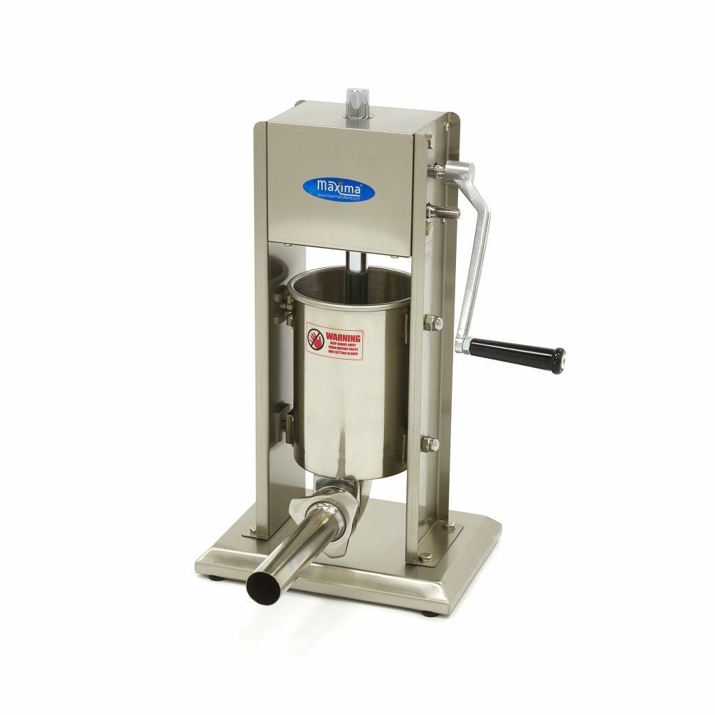 Remplissage de Saucisse 3L - Vertical - Inox - 4 Tubes - clicktofournisseur.com