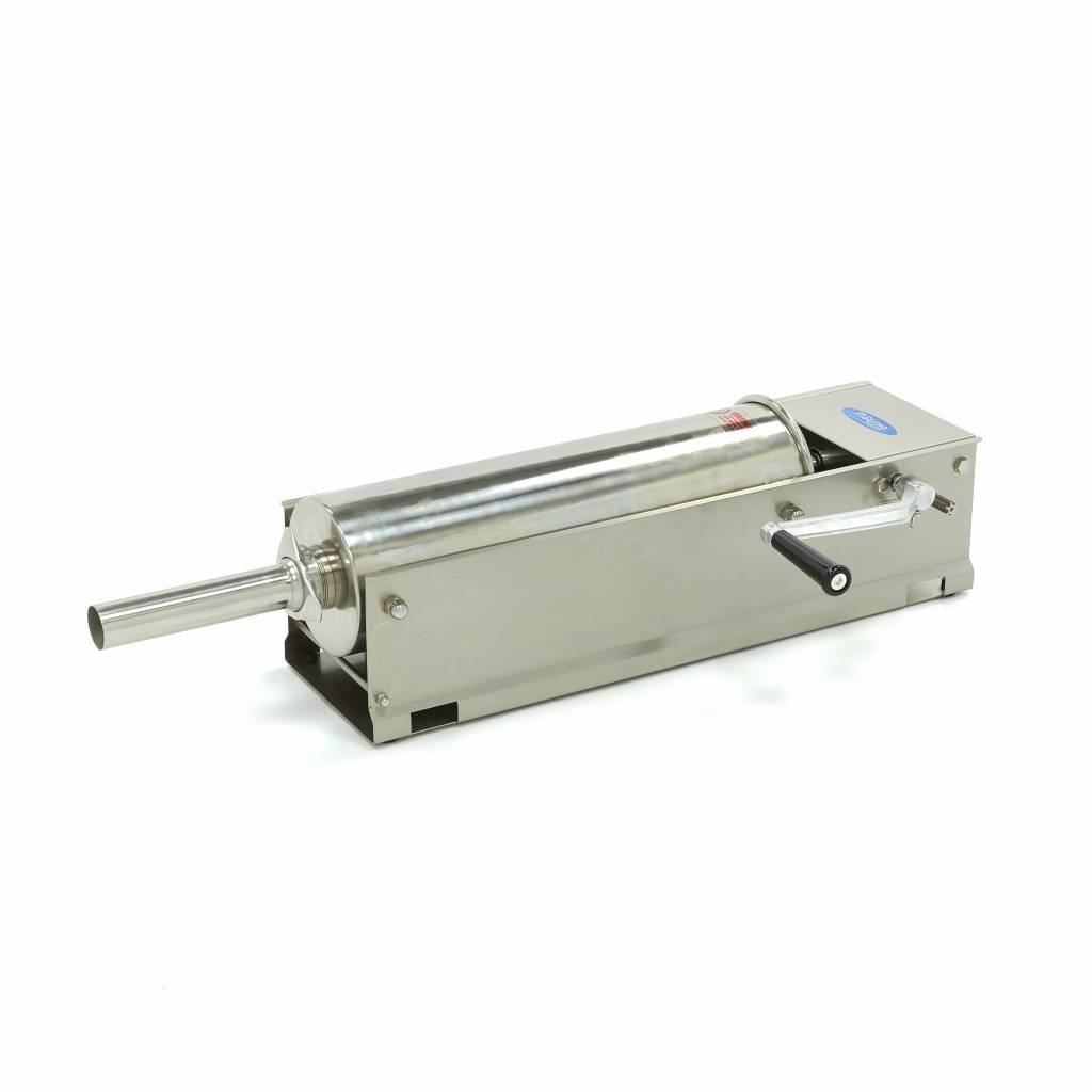 Remplissage de Saucisse 7L - Horizontal - Inox - 4 Tubes - clicktofournisseur.com