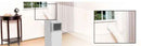 INFINITON PACPK17W Climatiseur 7000 BTU, convient pour pièces de 12-15 m², classe d'efficacité énergétique A, minuterie, 3 niveaux de puissance, mode veille, déshumidificateur, kit d'installation