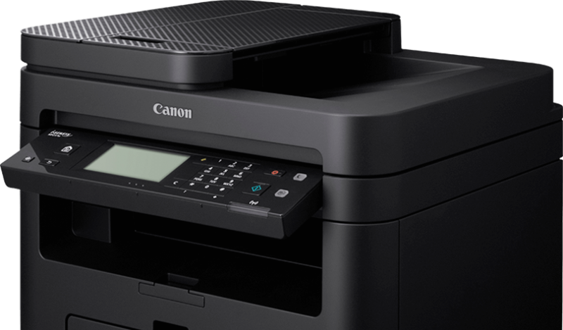 Imprimante laser multifonction canon i-sensys mf237w noir et blanc format a4 23 ppm usb wi-fi ethernet lan spec