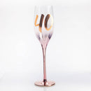 Birthday Blush Champagne Glass-5