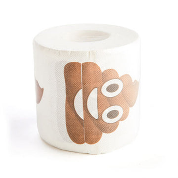 Koolface Smiling Poo Toilet Paper - 0