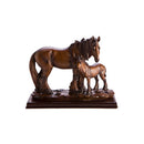 2 Horses Family Figurine-1