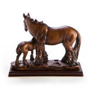 2 Horses Family Figurine-3