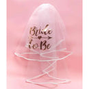 Rose Gold Bride To Be Veil-2