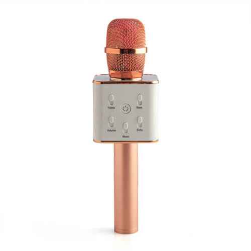 Rose Gold Wireless Karaoke Microphone