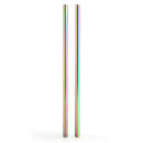 8mm Rainbow Metallic Steel Straws (30 pcs)-1