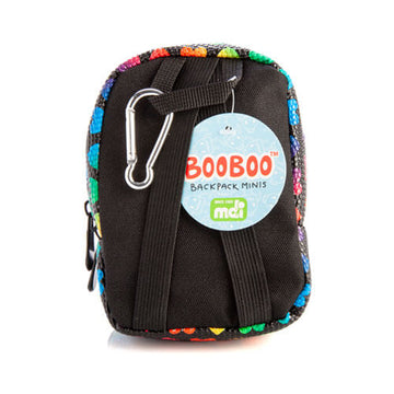 Black Rainbow Hearts BooBoo Backpack Mini - 0