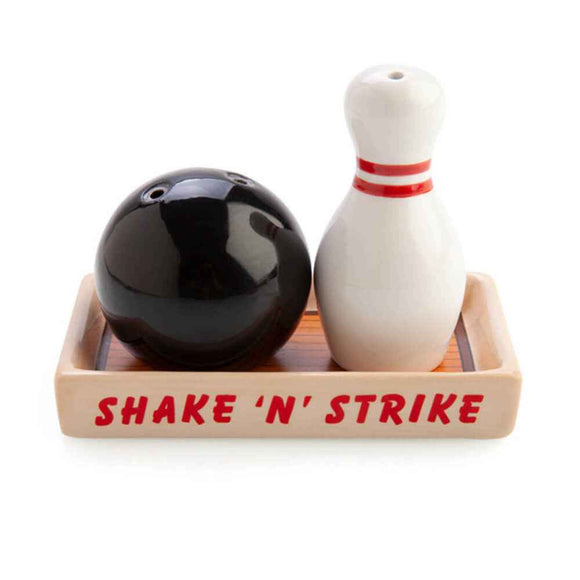 Ensemble Salière et Poivrière Bowling