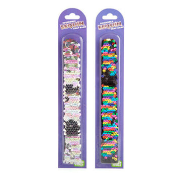 Colour Flip Sequin Snap Band - 0