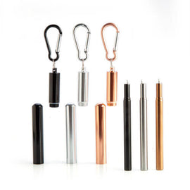 Eco-to-Go Extendable Straw & Brush Travel Kit - 0