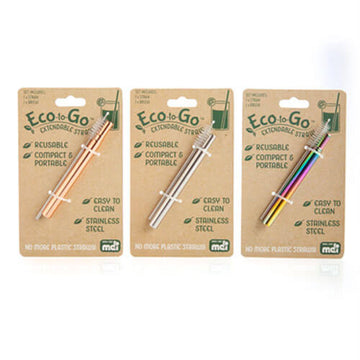 Eco-to-Go Steel Extendable Straw - 0