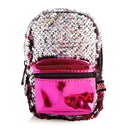 Fuchsia Sequins BooBoo Backpack Mini-1