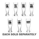 Happy Birthday Pilsner Glass-1