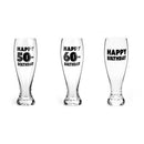 Happy Birthday Pilsner Glass-3