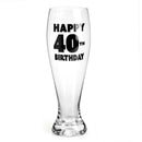 Happy Birthday Pilsner Glass-4