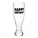 Happy Birthday Pilsner Glass-10