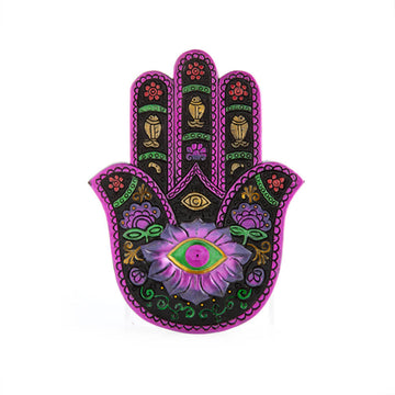 Hamsa Flat Incense Burner