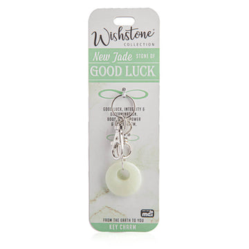 Wishstone Collection New Jade Key Charm